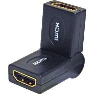 180 Degree Adjustable Hdmi Female To Female Right Angle Adapter Steren