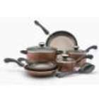 Paula Deen 11 Piece Set  Brown with Copper Accents