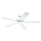   Ceiling Fan in White with White Wash and Pine Finish Reversible