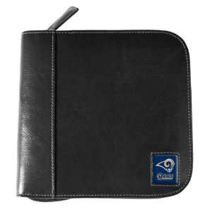 St. Louis Rams Black Square Leather CD Case Sports 