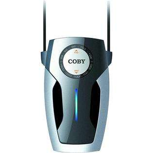 Coby Silver Am Fm Pocket Radio 3.5mm Headphone Jack 