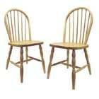 Winsome Wood Windsor Chair with Natural Finish, Set of 2