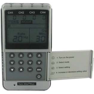   TENS Unit and Muscle Stimulator Unit with AC Adapter   2nd Edition
