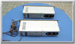 Pair of Fisher 50 C Master Audio Control Tube Preamp Good working 