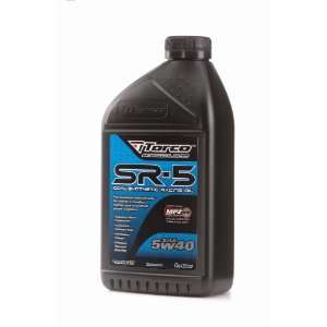   A150540CE SR 5 5w40 Synthetic Racing Oil Bottle   1 Liter Automotive