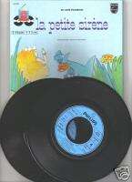 1957  la petite sirene  Ande  PHILIPS  BOOK & 2 RECORDS  