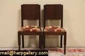 genuine art deco period furniture from the 1930 s an oak dining set 
