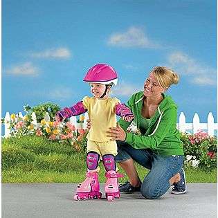 Grow With Me 1,2,3 Inline Skates   Barbie  Fisher Price Fitness 