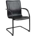BOSS Office Chairs Guest Chair with Black Frame by BOSS Office Chairs