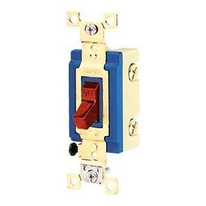 Bryant 4801bred Industrial Grade Toggle Switch, Single Pole, 15a, 120 
