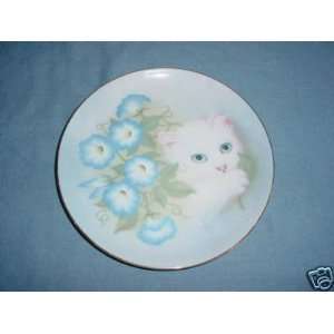 Morning Glories from Petals & Purrs Collector Plate