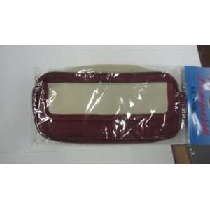  Burgandy Pencil Case