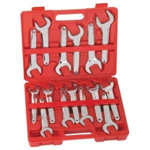 Pittsburgh 15 Pc. METRIC Service Wrench Set & Case  NEW  