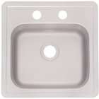   FBFS602NKIT Single Bowl Stainless Steel 15x15in. Topmount Sink