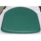 Added Touch Non Slip Vinyl Chair Cushion   Green   Green   1.5H x 15 