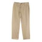 Basic Editions Mens Wrinkle Resistant Flat Front Classic Fit Pants