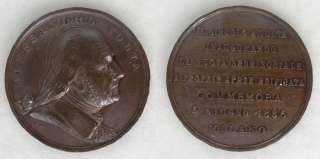 MedalItaly Milano 1886 Alessandro Volta  