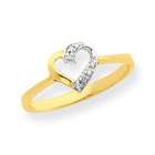   Marquise Diamond Heart Ring Diamond quality A (I2 clarity, I J color
