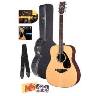  Yamaha FG700S Acoustic Guitar BUNDLE including Hard Case 