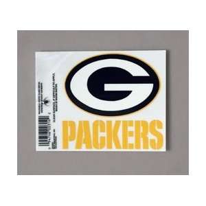  Packers Static Cling Decal Automotive
