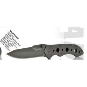 Schrade Primos Lockback Folder Knife with Stainless Steel Handle, Clam 
