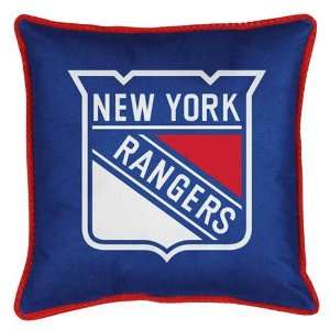  New York Rangers NHL Sidelines Collection Toss Pillow 