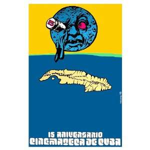 Cuba 15th Anniversary  Poster. Decor with Unusual images. Great wall 