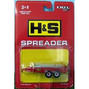  1/64th H&S Box Manure Spreader Toys & Games