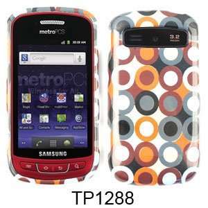   CASE COVER FOR SAMSUNG ADMIRE / VITALITY R720 CIRCLES AND DOTS IN ROWS