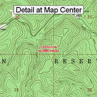   Map   Turkey Peak, New Mexico (Folded/Waterproof)