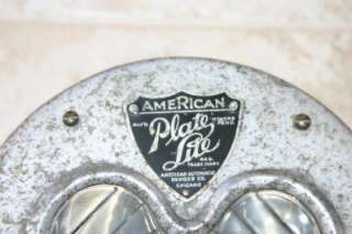 American Plate Lite License Plate Frame Original 1917 1919 1921 1923 