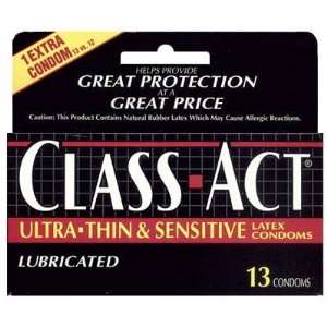  Class Act Ultra Thin Condoms 12 Box Health & Personal 