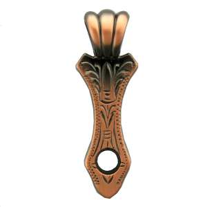 Western Antique Copper Concho Pendant/Necklace Adapter  