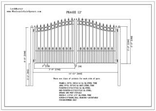 We use Duplex System when make our gates Galvanized Steel and Powder 