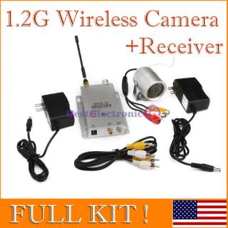 2G Wireless Security Spy Pinhole CCTV Color Camera With Receiver 