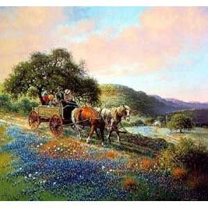 Jack Terry   Home From the Fair Canvas Giclee 
