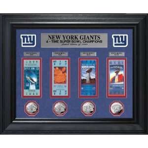  New York Giants 4 Time Super Bowl Champs Super Bowl Ticket and Game 