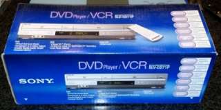SONY SLV D271P DVD PLAYER AND VCR COMBO WITH TUNER AND PROGRESSIVE 