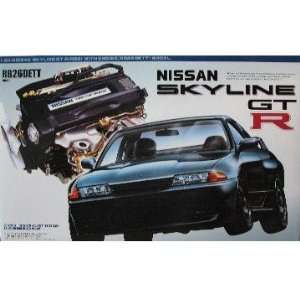  1/24 Nissan Skyline R32 GT R 1989 with Resin Engine Toys 