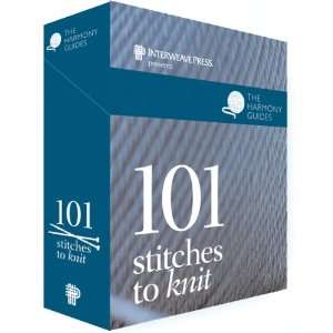  Interweave Press 101 Knit Stitches  Card Set