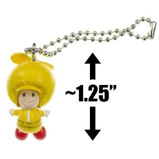  Propeller Mario ~1.375 Mini Figure Keychain   New Super Mario Bros 