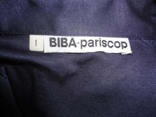 Biba + Pariscop Silk Vintage Purple Zip Up Jacket 1  