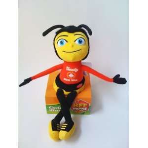  Bee Movie Cuddly Barry Plush Doll with Buzzing Sounds 