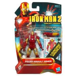 Iron Man 2 Movie Concept Series 4 Inch Action Figure Iron Man Power 