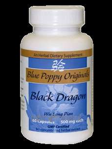 Black Dragon 60 caps by Blue Poppy  