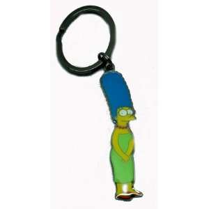 Simpsons Marge Metal Keychain