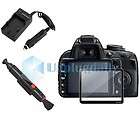 LCD Screen Protector Glass+Charger+P​en for Nikon D3100