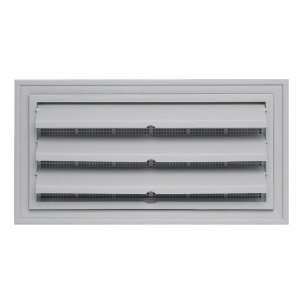   18 Gray Vinyl Foundation Vent with Ring 140160919016 