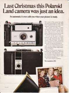 Polaroid Land Camera Countdown 350 1969 Ad  