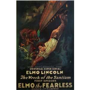  Elmo the Fearless Poster Movie 27x40